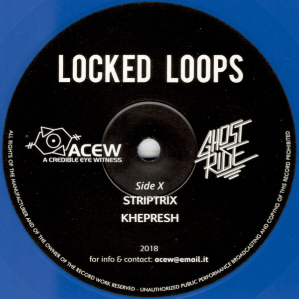 A Credible Eye Witness & Ghost Ride - Locked Loops - 12" (ACEW 009)