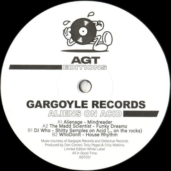 Gargoyle Records - Aliens on Acid - 12" (AGTE01)