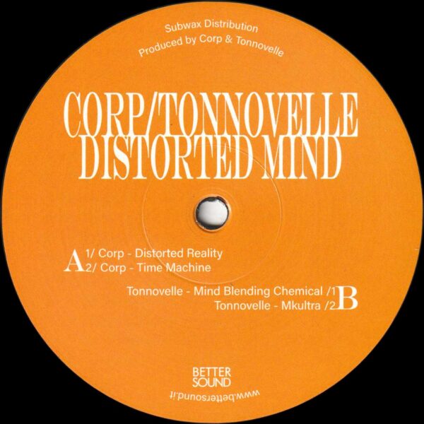 Corp / Tonnovelle - Distorted Mind - 12" (BS06)