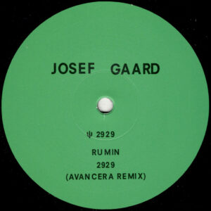 Josef Gaard - 2929 (Incl. Avancera Remix) - 12" (MOUNTAIN_004)