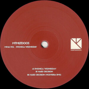 Mihai Pol - Phonica Wednesday (Incl. Viceversa Remix) - 12" (MTMLTD003)