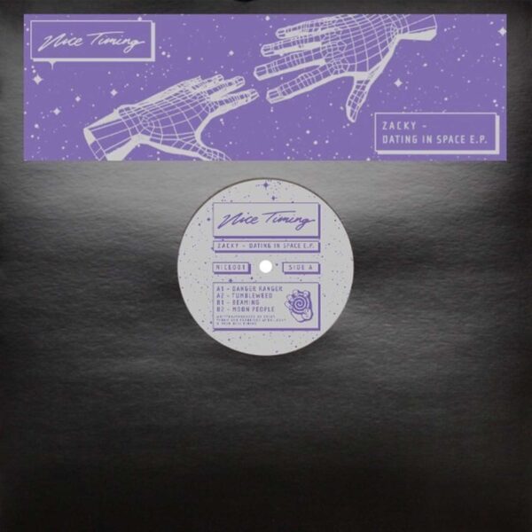 Zacky - Dating In Space E.P. - 12" (NICE001)