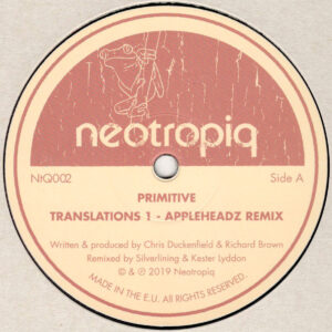Primitive / Appleheadz - Translations 1 (Appleheadz Remix) / Ambre Lunaire - 12" (NtQ002)