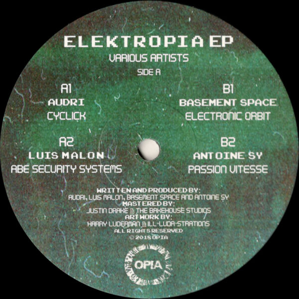 Various - Elektropia EP - 12" (OPIA001)