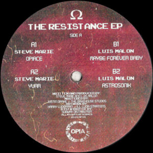 Steve Marie / Luis Malon - The Resistance EP (OPIA002) - 12" (OPIA002)