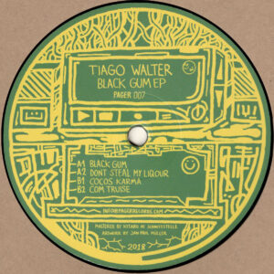 Tiago Walter - Black Gum EP - 12" 180gr. (PAGER007)