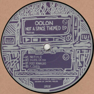 Oolon - Not a Space Themed EP - 12" 180gr. (PAGER008)