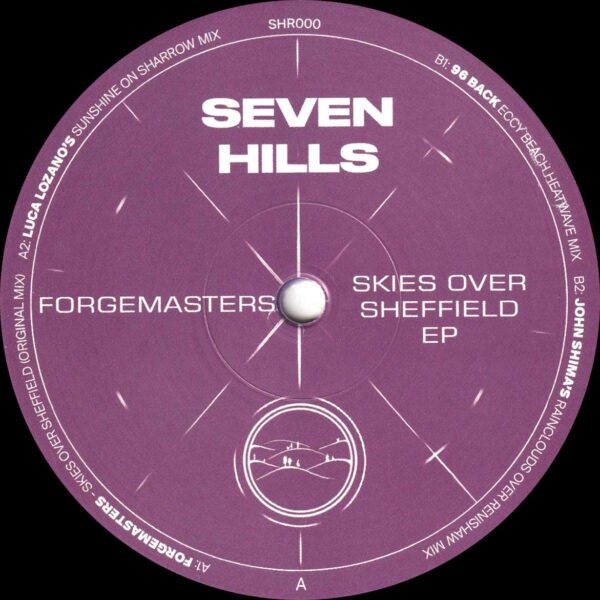 Forgemasters - Skies Over Sheffield EP (Incl. Luca Lozano, John Shima and 96 Back Remixes) - 12" Black vinyl (SHR000)