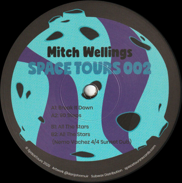Mitch Wellings - Space Tours 002 (Incl. Nemo Vachez Remix) - 12" (SPACETOURS002)