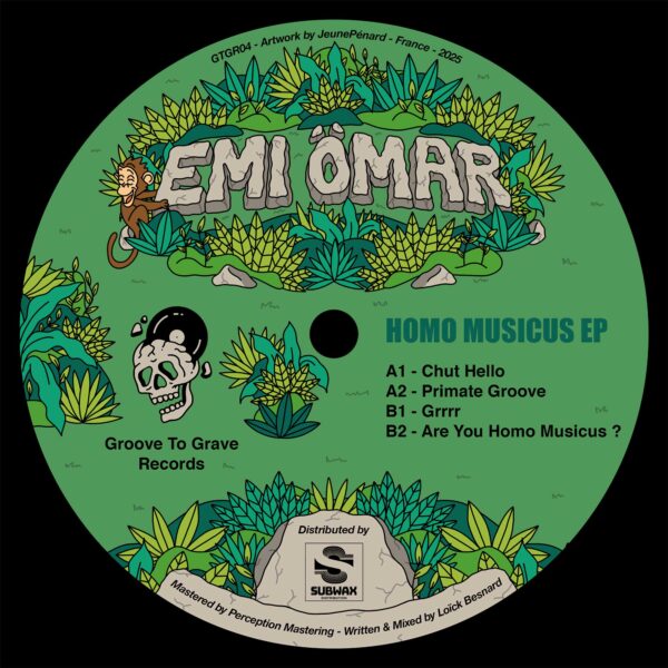 Emi Ömar - Homo Musicus EP (GTGR04)