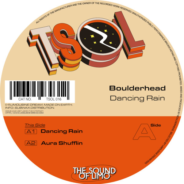 Boulderhead - Dancing Rain (TSOL 016)