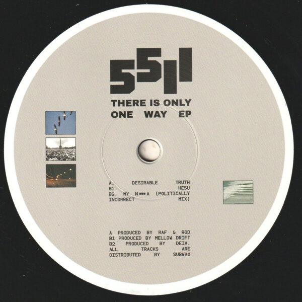 Raf & Rod / Mellow Drift / Deiv - There Is Only One Way EP (5511-003)