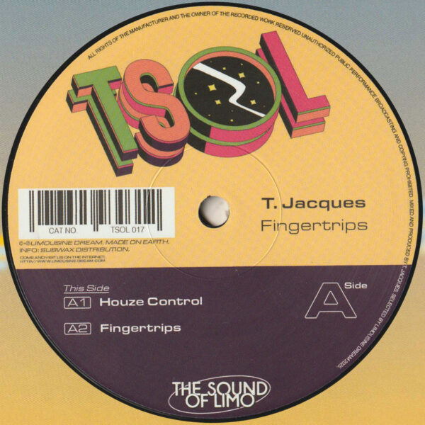 T. Jacques - Fingertrips (TSOL 017)