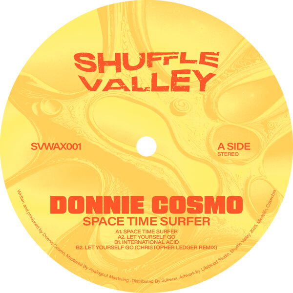 Donnie Cosmo - Space Time Surfer EP (Incl. Christopher Ledger Remix) (SVWAX001)