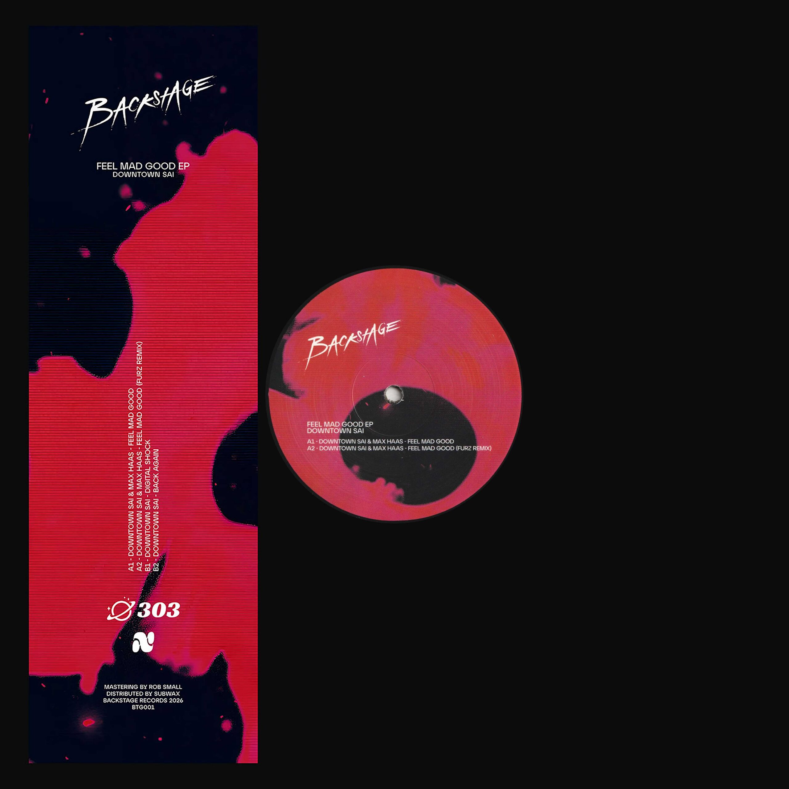 Downtown Sai - Feel Mad Good EP (feat. Max Haas & incl. Furz Remix) (BTG001)