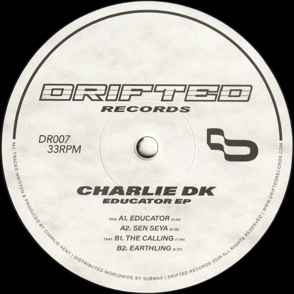 Charlie DK - Educator EP (DR007)