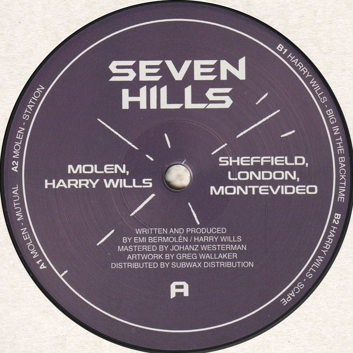 Molen / Harry Wills - Sheffield, London, Montevideo (SHR010)