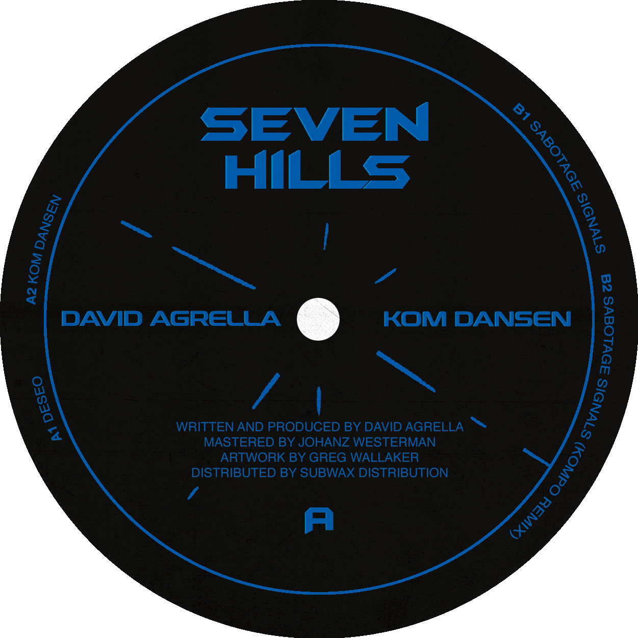 David Agrella - Kom Dansen EP (Incl. Kompo Remix) (SHR007) (2026 Repress)